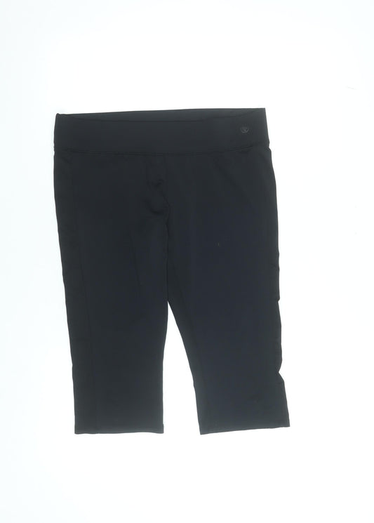 Womens UK Size 16 St. Bernard for Dunnes Slim Fit Capri Black Trousers