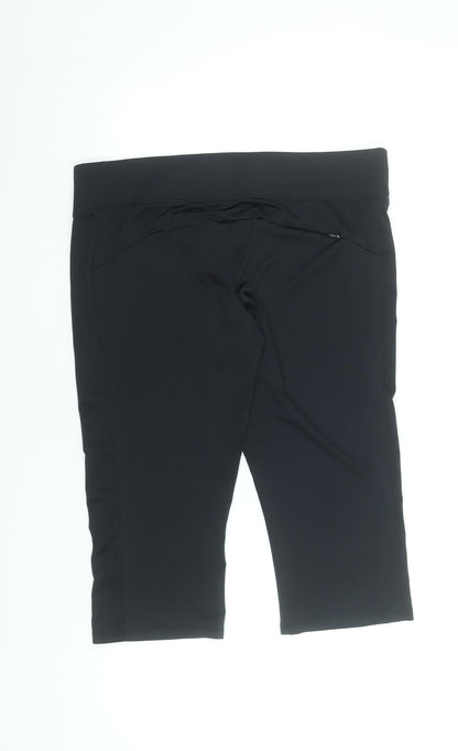 Womens UK Size 16 St. Bernard for Dunnes Slim Fit Capri Black Trousers