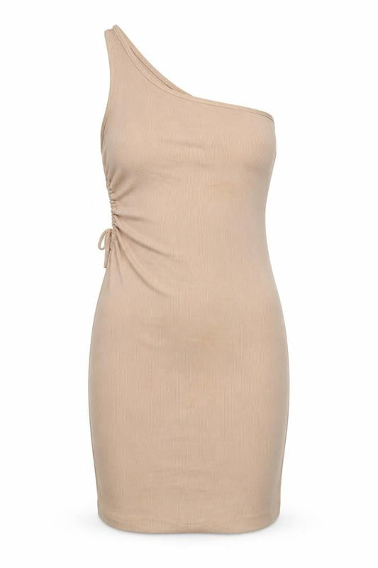Womens UK Size 12 Pink Vanilla Bodycon Dress