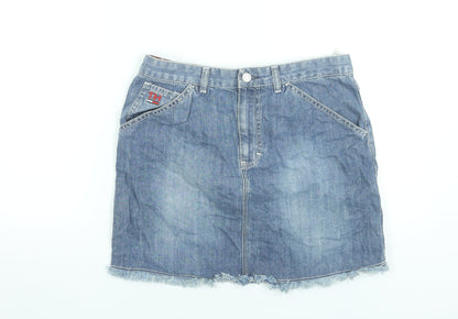 Womens UK Size 6 Tommy Hilfiger Straight & Pencil Denim Skirt