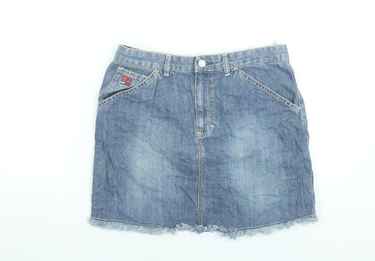 Womens UK Size 6 Tommy Hilfiger Straight & Pencil Denim Skirt
