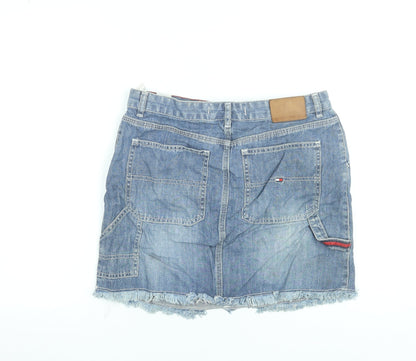 Womens UK Size 6 Tommy Hilfiger Straight & Pencil Denim Skirt