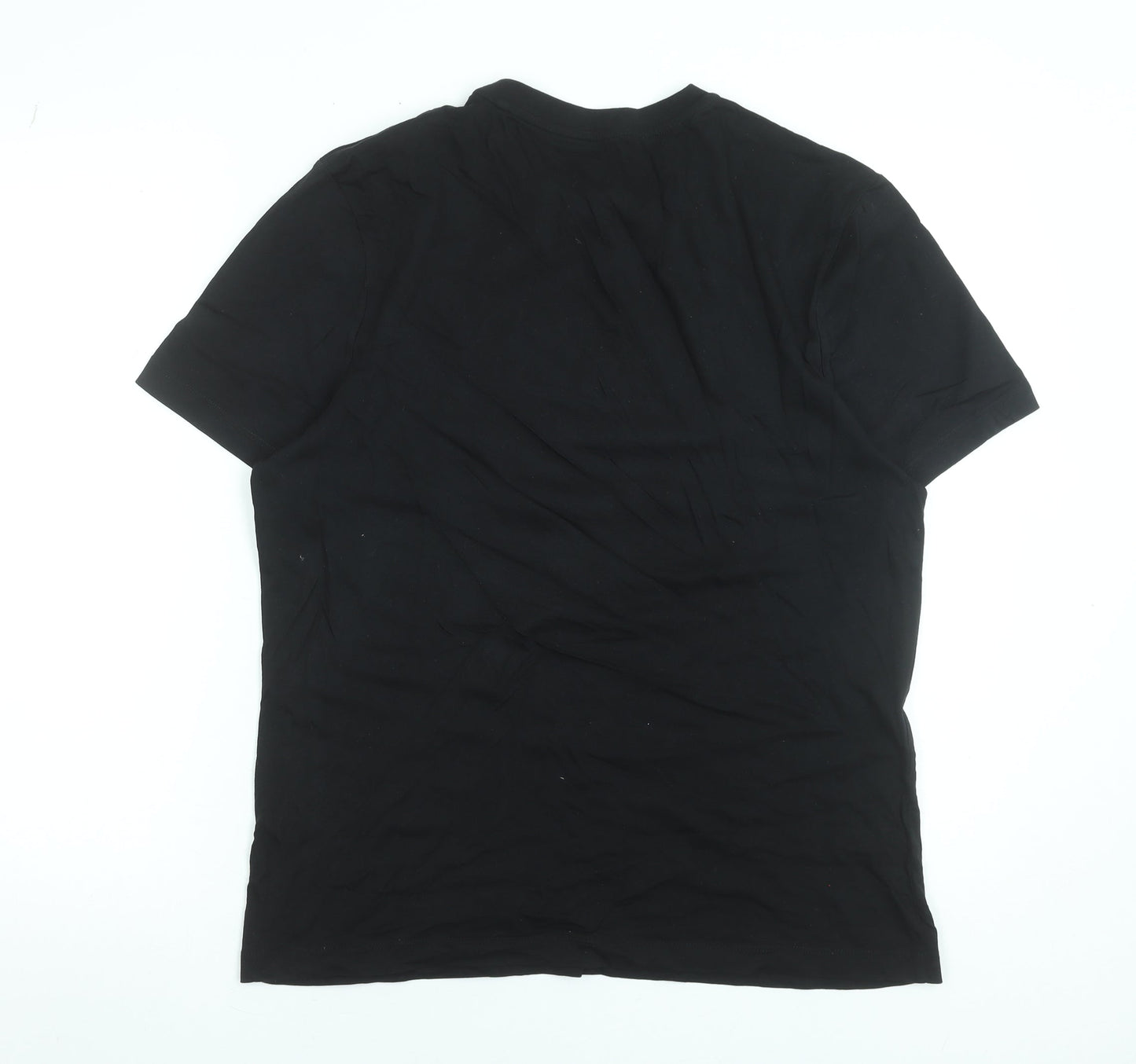 Mens UK Size L Marvel Black  T-Shirt