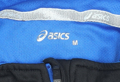ASICS Men's Black Long Sleeve 1/4 Zip Running Top Size M
