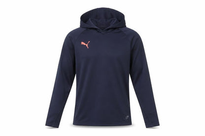 Mens UK Size S PUMA Blue Pullover Hoodie