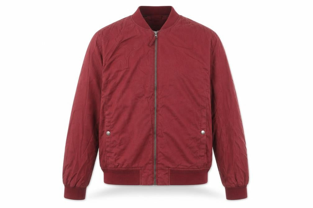 Mens UK Size L Springfield Red Bomber Jacket