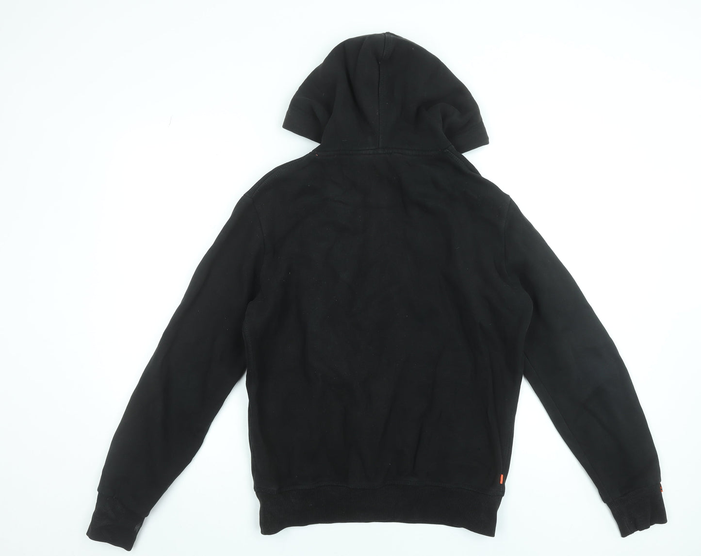 Mens UK Size S Superdry Black Pullover Hoodie