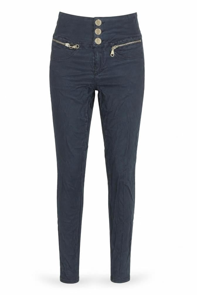 Womens UK Size 8 Denim Club Slim Fit Skinny Black Jeans