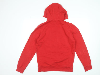 Mens UK Size S NBA Red Pullover Hoodie