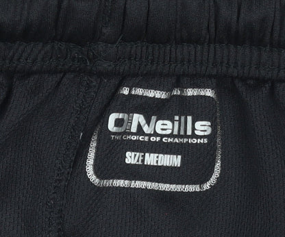 O'Neills Mens Black Medium Athletic Shorts Polyester Mayo GAA