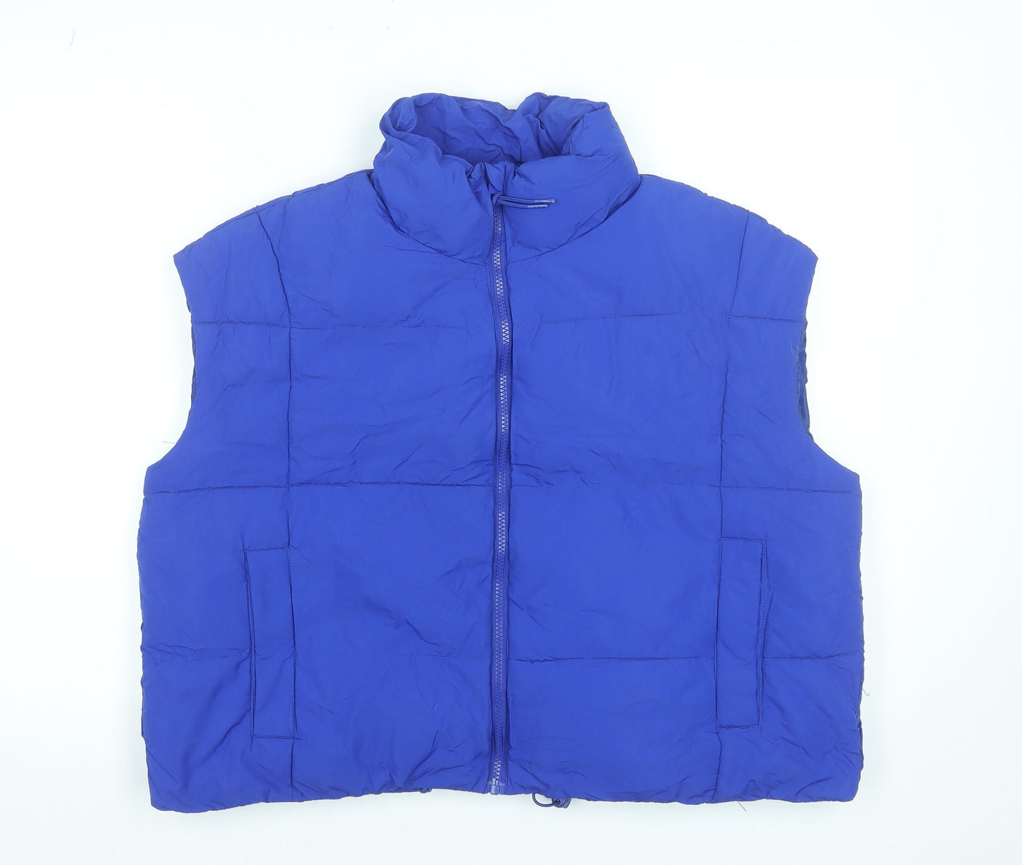 Womens UK Size 16 Dunnes Stores Blue Puffer Jacket