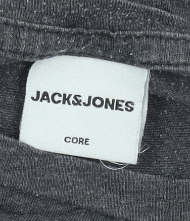 Mens UK Size M JACK & JONES Grey  T-Shirt