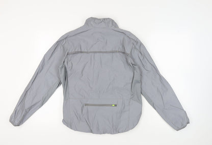 Spiro Men's Grey XS Windbreaker Lightweight Activewear Jacket