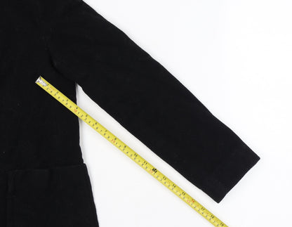 Womens UK Size M Love Moschino Black Overcoat