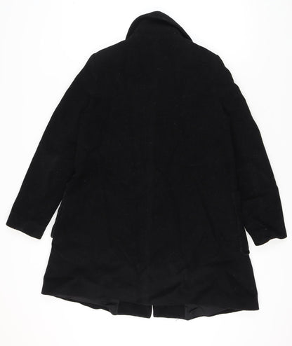 Womens UK Size M Love Moschino Black Overcoat