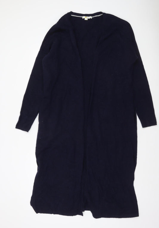 Boden Women’s Blue Long Sleeve Open Knit Cardigan L