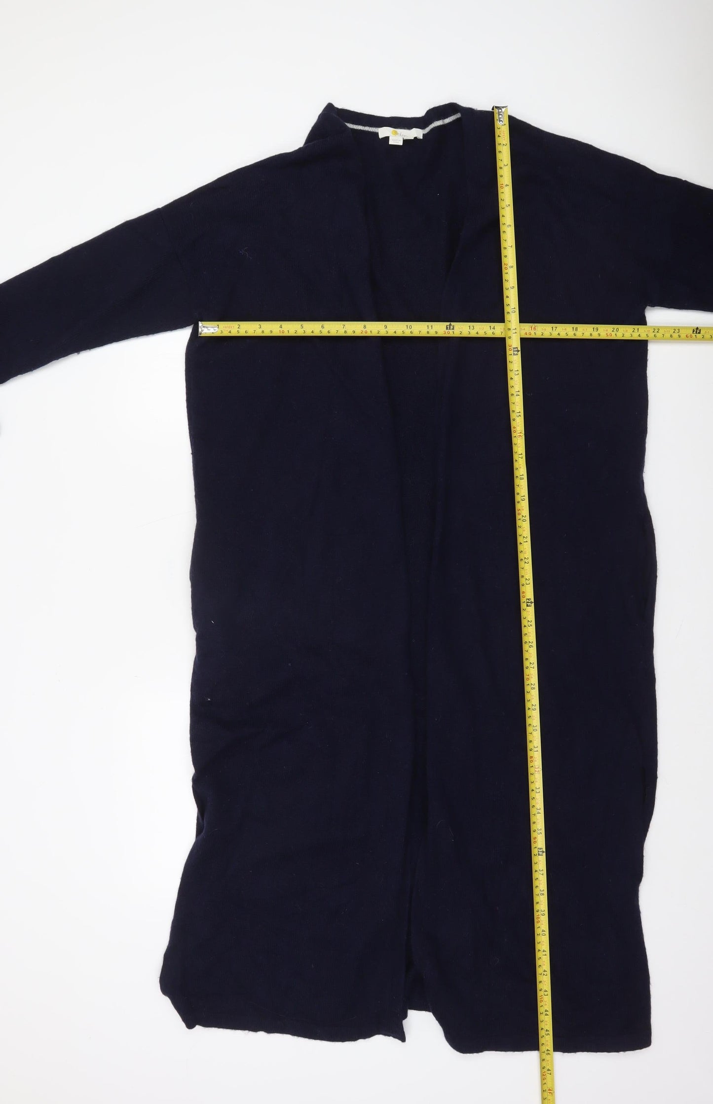 Boden Women’s Blue Long Sleeve Open Knit Cardigan L