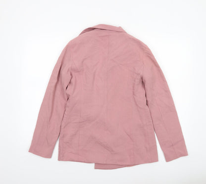 Womens UK Size 6 Nasty Gal Regular Pink Blazer