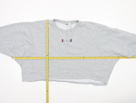 Womens UK Size 16 Noisy may Grey Pullover Sweatshirt