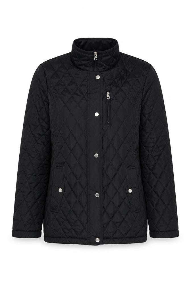 Womens UK Size XL Nautica Black Quilted Coat
