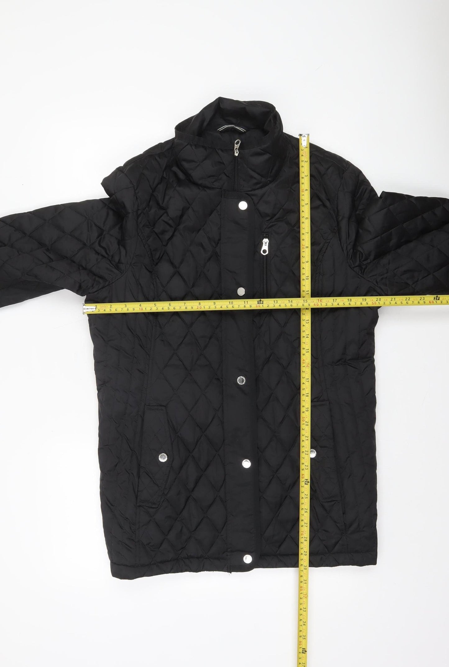 Womens UK Size XL Nautica Black Quilted Coat