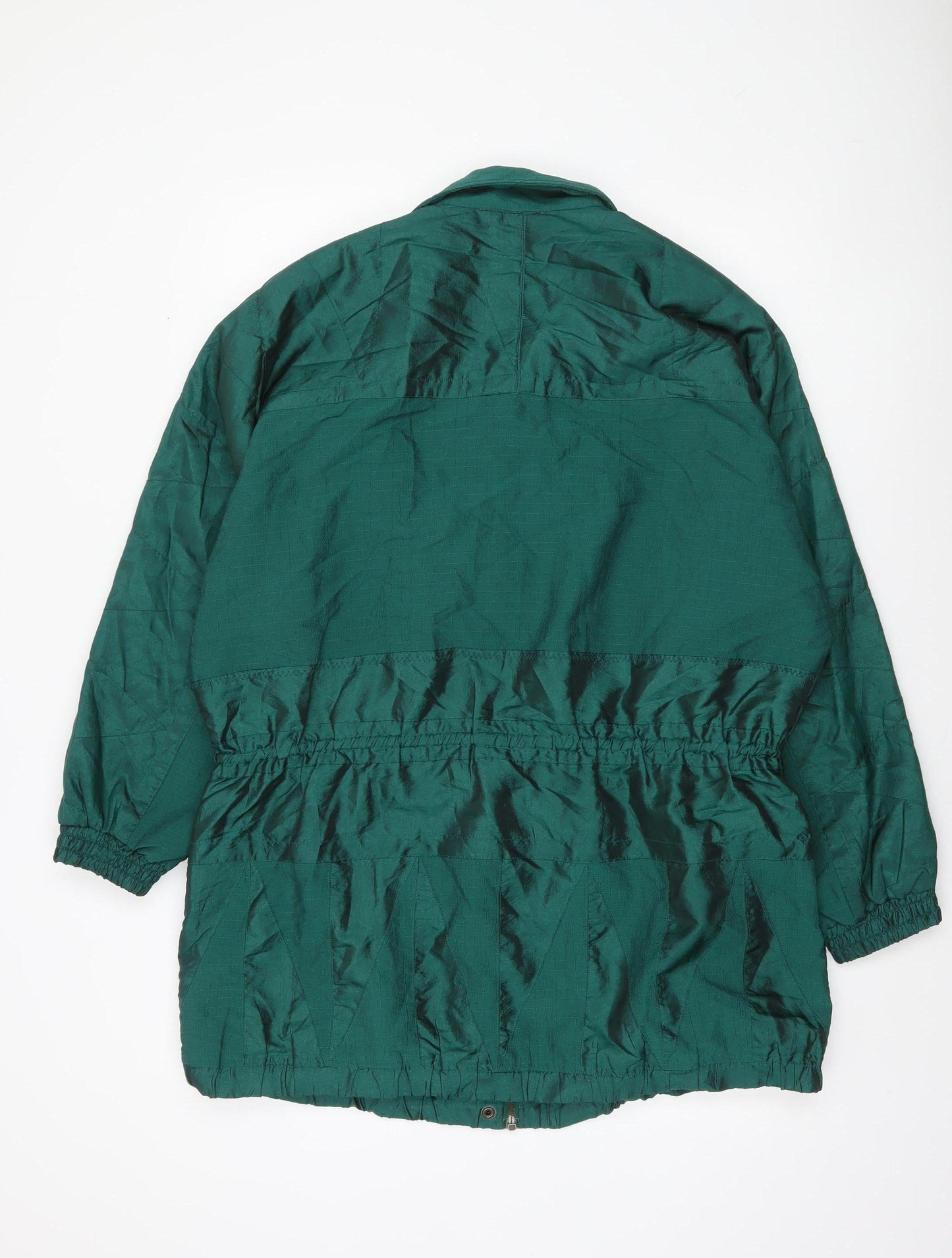 Womens UK Size M Chaver Green Windbreaker Coat