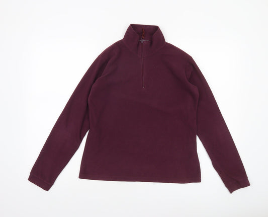 Womens UK Size 8 Parallel Purple Pullover Sweatshirt