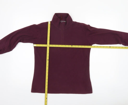 Womens UK Size 8 Parallel Purple Pullover Sweatshirt
