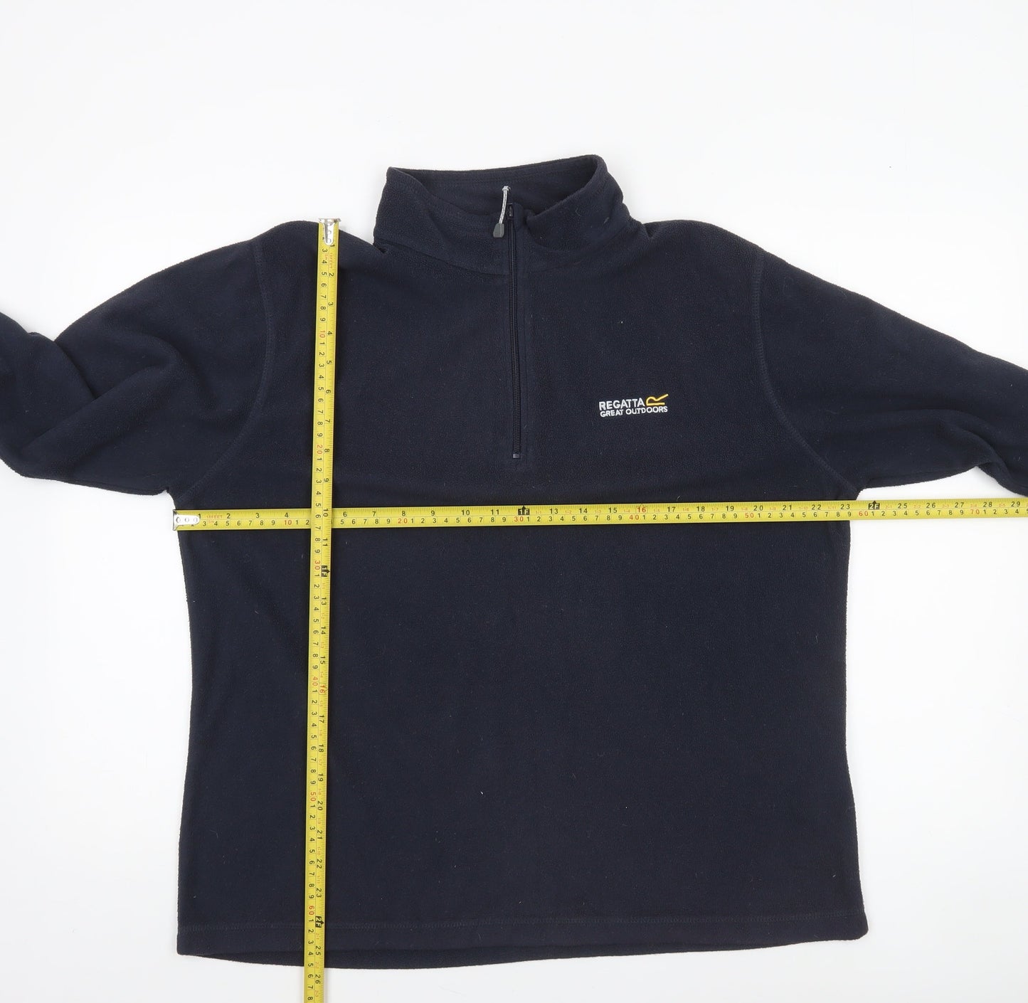 Regatta Great Outdoors Women's Navy Fleece 1/2 Zip Pullover UK 18