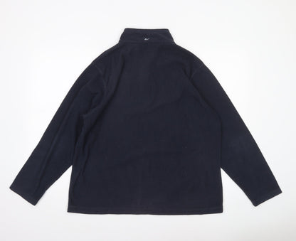Regatta Great Outdoors Women's Navy Fleece 1/2 Zip Pullover UK 18