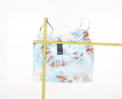 Womens UK Size 12 Nasty Gal Multicoloured Camisole Tank