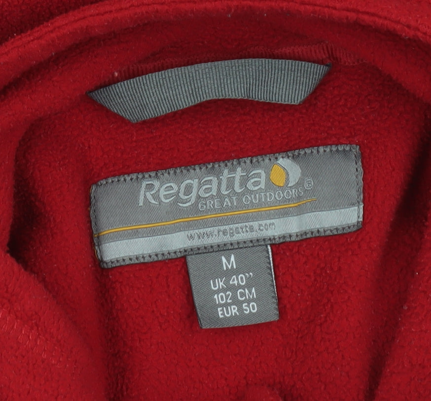 Mens UK Size M Regatta Red Basic Jacket