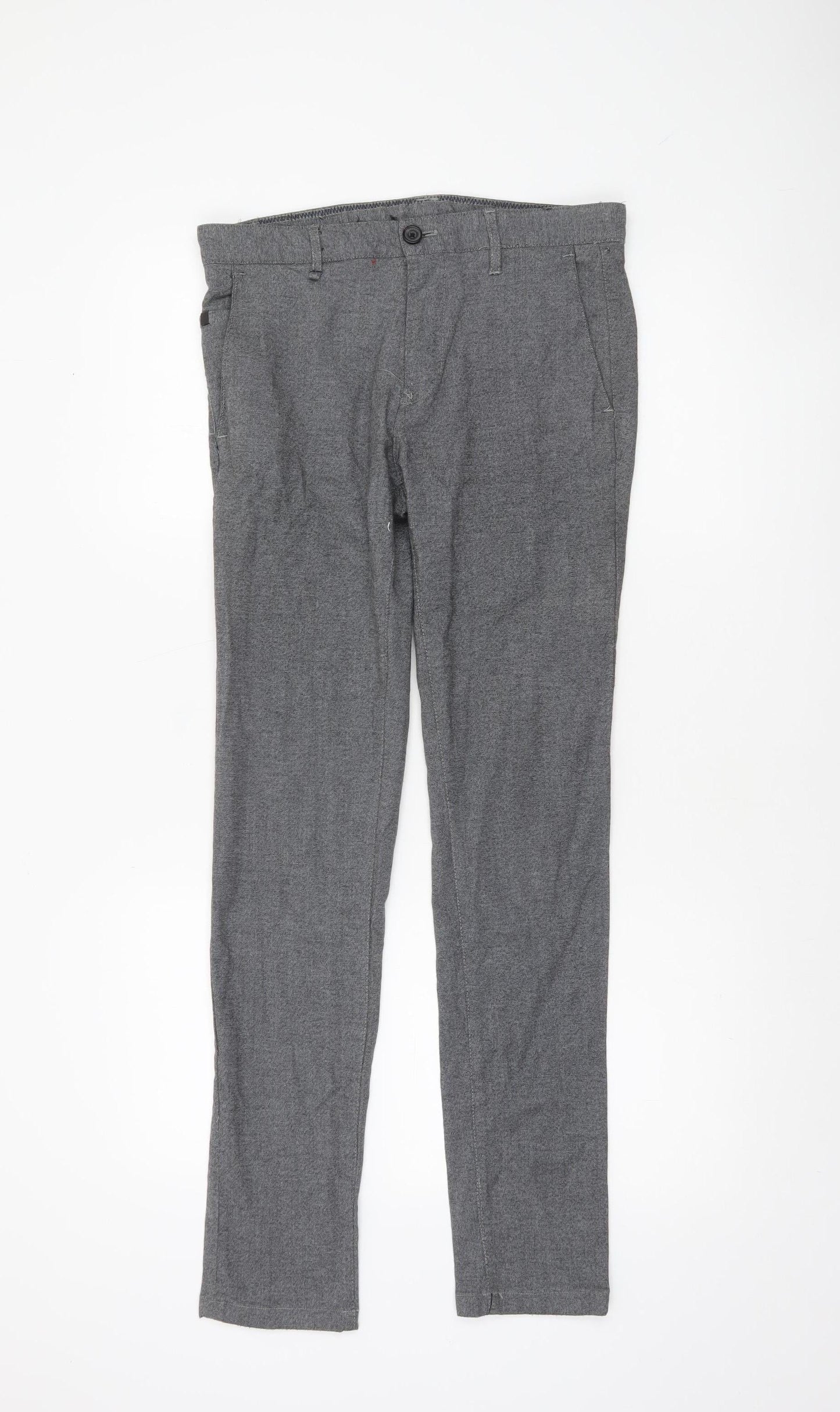 Zara Man Grey Slim Fit Chino Trousers Men’s Size 29