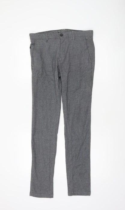 Zara Man Grey Slim Fit Chino Trousers Men’s Size 29