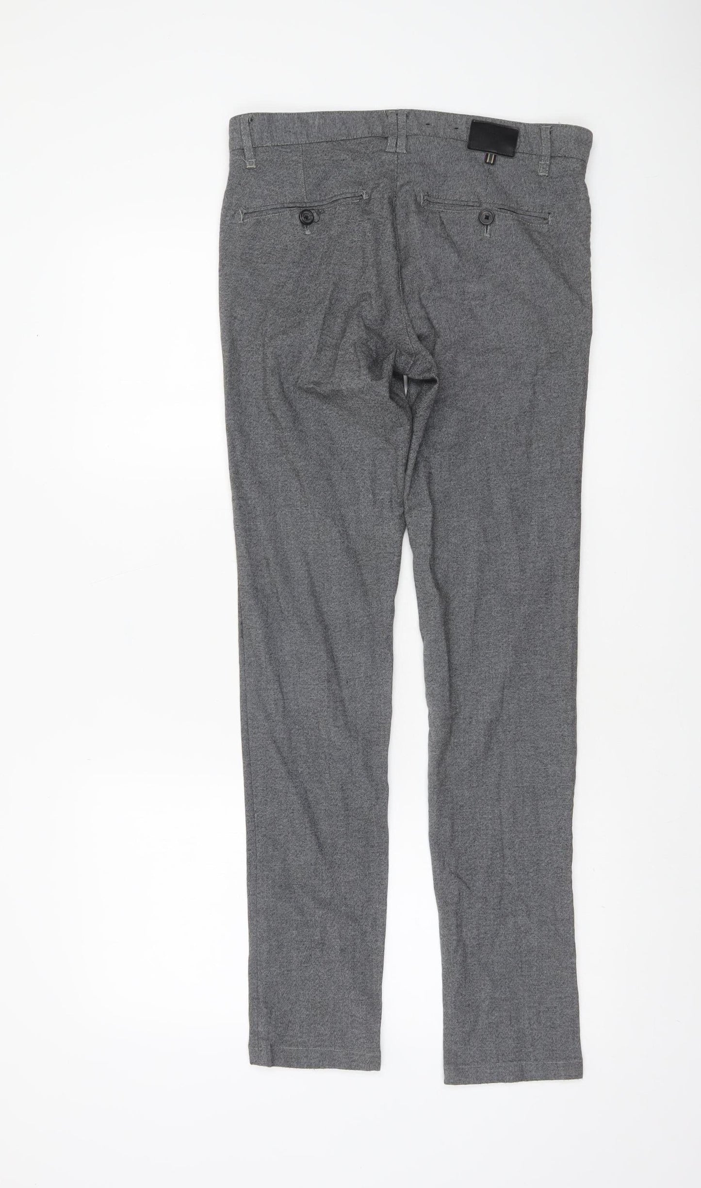 Zara Man Grey Slim Fit Chino Trousers Men’s Size 29