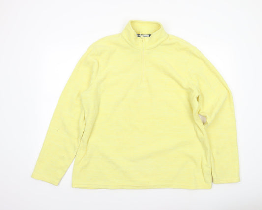 Womens UK Size 20 Mountain Warehouse Yellow Pullover Sweatshirt
