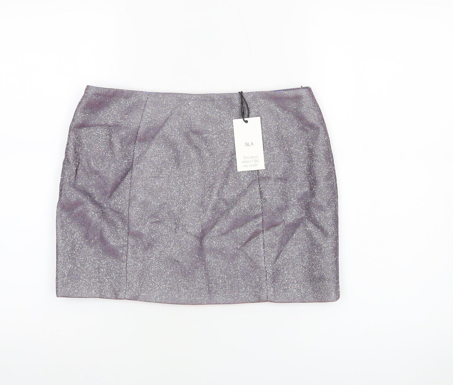 Womens UK Size S SLA The Label Straight & Pencil Satin Skirt