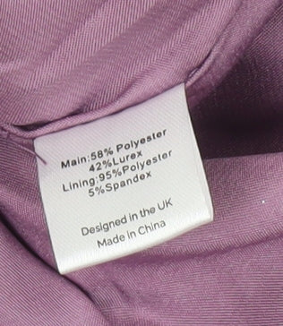 Womens UK Size S SLA The Label Straight & Pencil Satin Skirt
