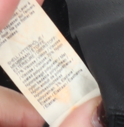 River Island Women Black Size 14 Skinny Jegging Trousers