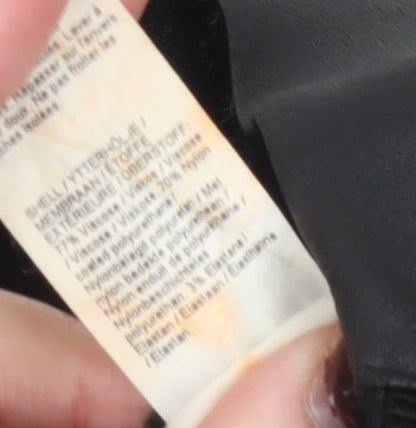 River Island Women Black Size 14 Skinny Jegging Trousers