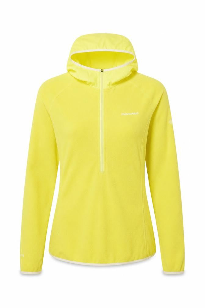Womens UK Size 10 Craghoppers Yellow Pullover Hoodie