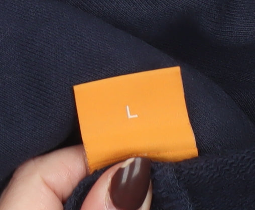 Hugo Boss Men’s Navy Blue Jogger Sweatpants Size L Cotton Blend