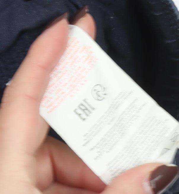 Tokyo Laundry Men's Navy Cargo Jogger Trousers W36 XL Cotton Blend