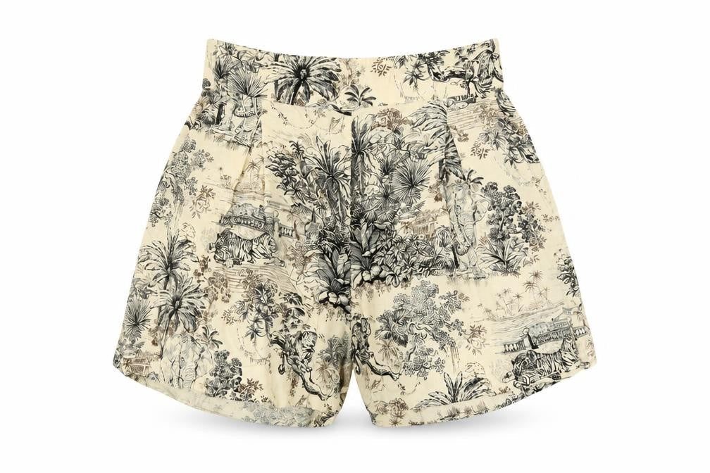 Womens UK Size 8 C&A Regular Fit Paperbag Shorts
