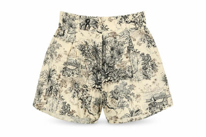 Womens UK Size 8 C&A Regular Fit Paperbag Shorts