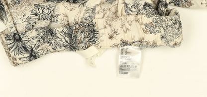 Womens UK Size 8 C&A Regular Fit Paperbag Shorts