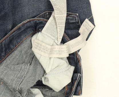 ZARA Womens Blue Slim Fit Mid Rise Skinny Jeans Size 10