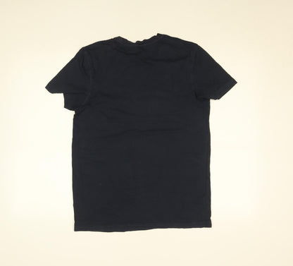 Review for Teens Blue Surf California 1992 Graphic Cotton T-Shirt L