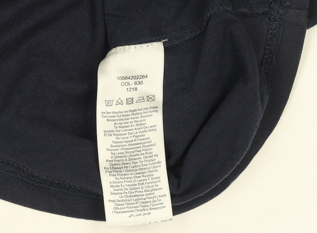 Review for Teens Blue Surf California 1992 Graphic Cotton T-Shirt L