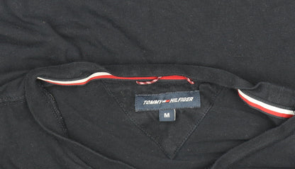 Tommy Hilfiger Men's Black Crew Neck Short Sleeve T-Shirt M